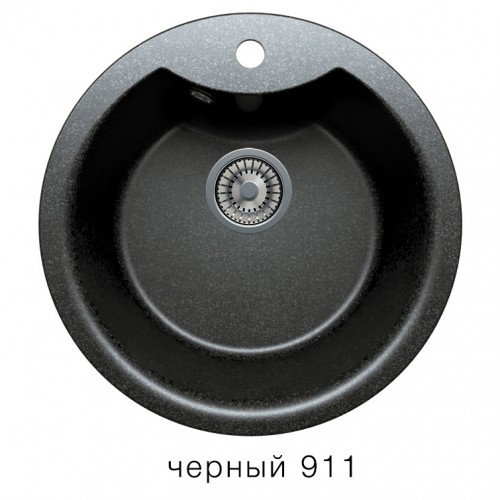 8254 Мойка Tolero R-108Е №911 (Черный) d510